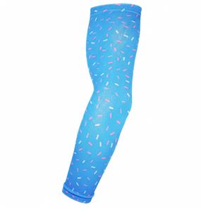 Mangas de Ciclismo de Compresión con Diseño Personalizado, Impresión Digital, Secado Rápido, Ecológicas, Transpirables, Tallas Grandes, 100% Poliéster para Hombre - Product Image 2