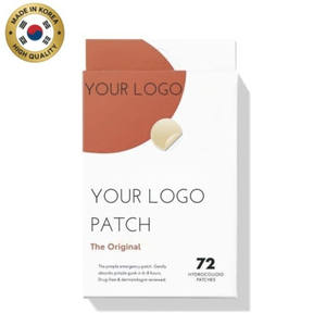 Patch hydrocolloïde OEM pour bouton, autocollant invisible de guérison de l'acné, marque coréenne - Product Image 1