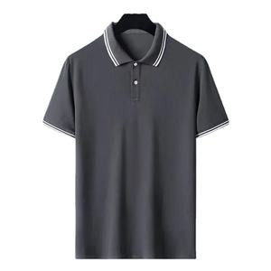 Polos Hombres Loose Fit Gris Oscuro Negro Blanco Casual Sport Shirt Ocio Sin Mangas Top Blusa Masculina - Product Image 1