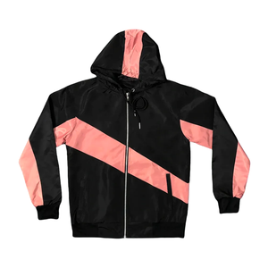 Ensemble de vêtements de sport d'été pour hommes Veste coupe-vent respirante avec col montant Short en toile de couleur unie-pour l'hiver - Product Image 3