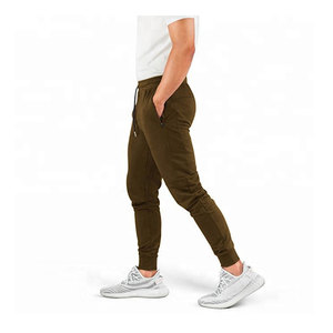 Pantalon de sport décontracté pour hommes Pantalon de jogging léger avec broderie personnalisée Vente en gros Pantalon de sport décontracté - Product Image 3