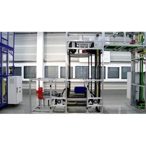 Transportador de cadena vertical nuevo de bajo mantenimiento de alta calidad materiales a granel ajustable semiautomático 1 año de garantía exportador de acero - Product Image 1