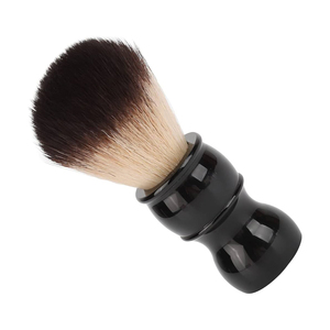 แปรงหวีผมแบดเจอร์ด้ามจับทำจากไม้บรรจุภัณฑ์แบบเปียกแบบคลาสสิกสำหรับผู้ชายมืออาชีพสีตามสั่ง - Product Image 2