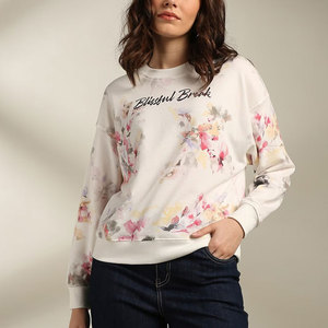Sudaderas de mujer en precio al por mayor peso ligero mejores diseños Top Trending Casual Wear manga completa sudaderas personalizadas - Product Image 1