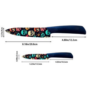 Juego de 3 Cuchillos de Chef Japoneses de Primera Calidad, Hoja de Cerámica Hecha a Mano, Aptos para Lavavajillas, Entrega Rápida, Ecológicos - Product Image 2