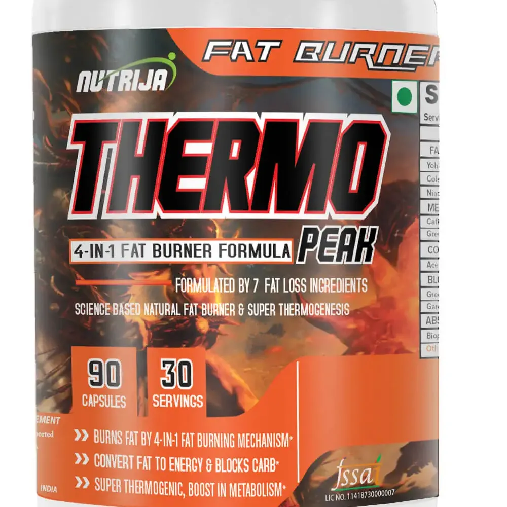 Suplemento para pérdida de grasa Thermo Peak-90 cápsulas