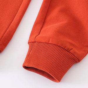 Pantalones Deportivos Casuales de la Mejor Calidad para Niños, Color Naranja, Transpirables, Ecológicos, Ligeros, Cintura Elástica, Ajuste Holgado, Dos Piezas - Product Image 3