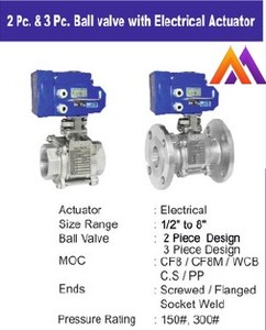 Válvula de bola eléctrica de acero inoxidable SS 1/2 de 316 \ "compatible con OEM - Product Image 2