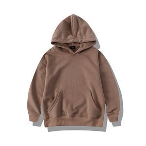 2025 colección de invierno Top moda hombres pulóver sudaderas con capucha alta calidad 100% algodón liso teñido - Product Image 6