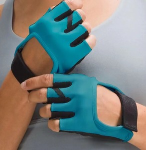 ถุงมือออกกำลังกายแฟชั่นใหม่สำหรับทุกเพศถุงมือออกกำลังกายยกน้ำหนักสแปนเด็กซ์ปรับแต่งได้ - Product Image 6