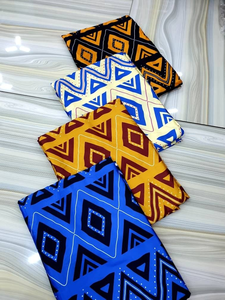 Impression de cire africaine Accra de haute qualité et tissu de coton Ankara pour vêtements traditionnels vêtements et accessoires à la mode - Product Image 4