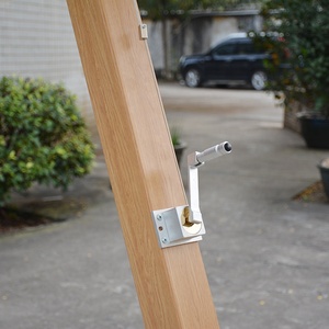 Sombrilla <span class=keywords><strong>Cantilever</strong></span> Moderna Premium para Exteriores, para Hoteles y Proyectos Comerciales, Poste de Aluminio Elegante y Duradero, Base de Granito/Acero, Protección UV - Product Image 3