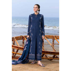 ชุดสูทผู้หญิง Rang Rasiya Carnation'26 Luxury Lawn Edition D-05 รุ่น Keya รหัสสินค้า TC-1509 - Product Image 1