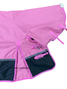 Vente en gros de tapis de participation d'hiver imperméables 1200D personnalisés couverture stable équipement pour chevaux produits équestres - Product Image 5