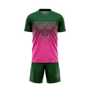 Ensemble d'uniformes de football pour hommes, vêtements d'équipe confortables, haute qualité OEM vente en gros, uniforme de football design personnalisé disponible - Product Image 1