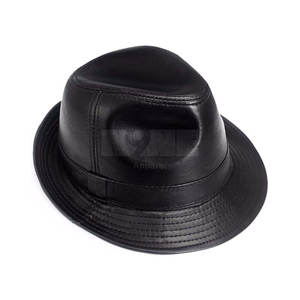 Nouvelle arrivée de chapeaux en cuir de haute qualité fabriqués au Pakistan à bas quantité minimale de commande style de caractère pour un usage quotidien à bas prix - Product Image 6