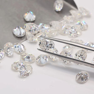 SHRAMAN DIAMOND Fabrication de bijoux sur mesure 0,45-0,58 ct Clarté VS-Si HPHT CVD Diamants synthétiques de laboratoire de forme ovale de couleur DEF en vrac - Product Image 1