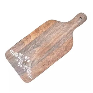 Tabla de cortar de madera hecha a mano de alta calidad para cortar verduras frutas carne disponible en suministro al por mayor - Product Image 2