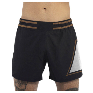 2026 nuevos pantalones cortos de boxeo personalizados de baja MOQ de alta calidad para hombres último diseño elástico ligero transpirable 100% poliéster artes marciales - Product Image 6
