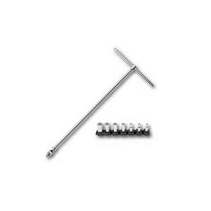 Destornillador de Grado Industrial USAG con 7 Enchufes Hembra TORX, Mango en T y Cabezal Cuadrado Articulado - Product Image 1