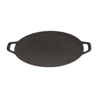 Plaque de cuisson coréenne antiadhésive pour barbecue, compatible induction, portable pour camping