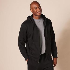 Tendencia de moda para hombre, ropa de calle, Sudadera con capucha informal, tela de algodón, tamaño de ajuste estándar, color personalizado y estampado de logotipo - Product Image 1