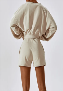 High Top Quality Women Sweatshirt <b>Hoodies</b> Casual Loose Vintage <b>Cheap</b> Price Long Sleeve Streetwear Crop Breathable Sweatshirt - Product Image 5