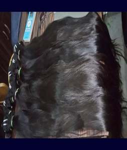 100% brut non transformé cuticule aligné vague naturelle Remy Extension de cheveux Temple indien simple dessiné femmes Extensions de cheveux humains - Product Image 4