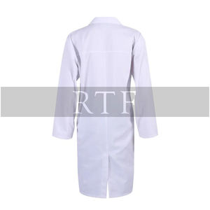 เสื้อโค้ทสำหรับห้องแล็บเครื่องมือทางการแพทย์ผ้านอนวูฟเวนและสครับแพทย์เครื่องแบบโรงพยาบาลระดับพรีเมียมจากวัตถุดิบสำหรับใช้ในห้องปฏิบัติการ - Product Image 4