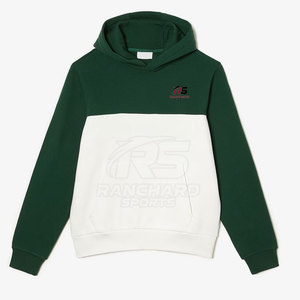 เสื้อฮู้ดดี้ผู้ชายผ้าฝ้ายน้ำหนักเบาทรงโอเวอร์ไซส์ ผลิตจากโรงงานผู้ผลิตเสื้อฮู้ดดี้ผู้ชายผ้าฝ้ายผสมโพลีเอสเตอร์ - Product Image 4
