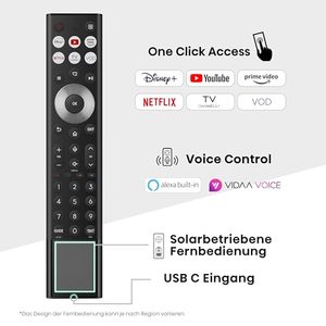 85-Inch Mini LED Smart TV with 4K Definition Surround Sound Fast Refresh Rate <b>Gaming</b> Support Smart Features Voice <b>Control</b> - Product Image 2