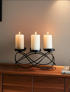 Élégant et élégant support de lumière en T en métal décoratif moderne thé maison salon chambre bureau fête de mariage et Festival décoration - Product Image 3