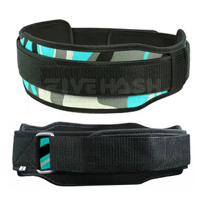 High Quality Adjustable Neoprene Gym <b>Training</b> Belt Breathable with Nylon Back Support for Lifting <b>Weights</b> Belt - Product Image 3