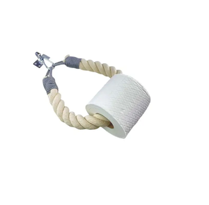 Top qualité économique respectueux de l'environnement corde rouleau de papier toilette Jumbo rouleau conception de papier toilette simple pièce produit - Product Image 5