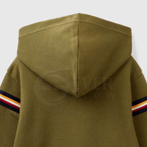 Sweats à capuche pour enfants vierges hiver extérieur impression personnalisée fille garçon à manches longues vêtements unis sweats à capuche - Product Image 3