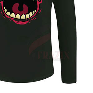 Camisa con estampado de manga larga de diseño más popular para hombres Camisa con estampado de manga larga personalizada para hombres - Product Image 3