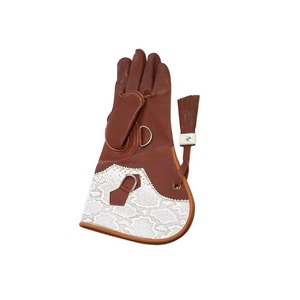 2025 gants d'entraînement de fauconnerie à faible quantité minimale de commande meilleurs gants d'équipement de chasse de sécurité à bas prix nouveauté gants en cuir - Product Image 6