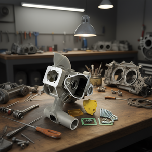 Carter de moteur à soupape à clapets pour moto – Composant essentiel du mécanisme de vilebrequin - Product Image 3