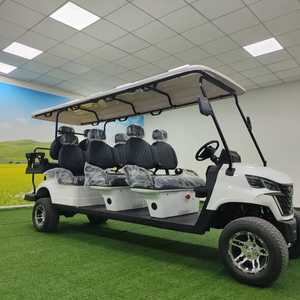 Carrito de golf eléctrico miniatura de 4 plazas, legal para circular en carretera en EE. UU., nuevo, personalizable. - Product Image 4