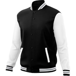Veste universitaire unisexe de baseball Jaket de baseball à impression personnalisée de bonne qualité, veste de baseball pour hommes - Product Image 3