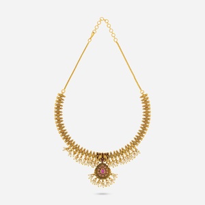 Antique <b>Necklace</b> 188060 Elegant and Timeless Piece for Wedding Occasions - Product Image 4