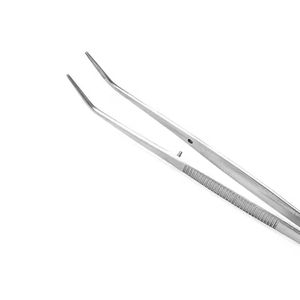 Pinzas de Acero Inoxidable con Punta Curva de Posición Fija de 6 Pulgadas, Superficie de Espejo, Pinzas de Costura Toinchol de SurgiRight - Product Image 6