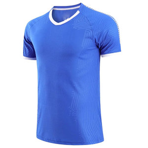OEM al por mayor tasa de hombres camiseta de fútbol transpirable totalmente personalizada ropa deportiva de alta calidad precio barato camiseta de fútbol para adultos - Product Image 2