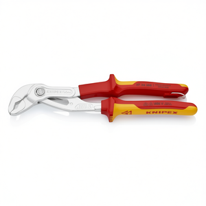 Alicates para Bomba de Agua Knipex Cobra VDE Hightech con Mangos Cromados y Aislamiento de Múltiples Componentes, Probados por VDE - Product Image 2