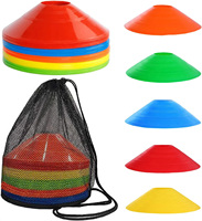 Conos de Entrenamiento de Fútbol Duraderos al por Mayor, Equipo de Agilidad Multitamaño, Color Personalizado, Plástico PE, Marca Personalizada
