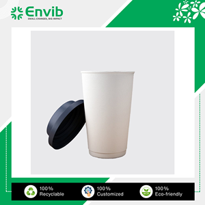 Factory Direct Price Widely Selling Custom Size Disposable Double Wall Paper <b>Cup</b> of 10oz for Serving Hot and Cold Drinks - Product Image 6