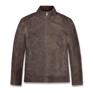 Chaqueta de Invierno para Hombre, 100% Cuero Original, Chaqueta de Cuero Moderna para Hombre, Chaqueta de Cuero de Moda para Hombre al Precio Más Bajo - Product Image 5