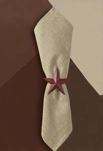 Anneau de serviette en métal décoratif, motif floral de luxe pour mariage, décoration de table à manger, support élégant et artistique, détails charmants et durables - Product Image 5