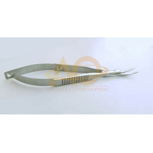 Tijeras de microcirugía de arco Iris, juego de 10 unidades, rectas y curvadas, con muelle de Noyes, 11,5 cm - Product Image 2