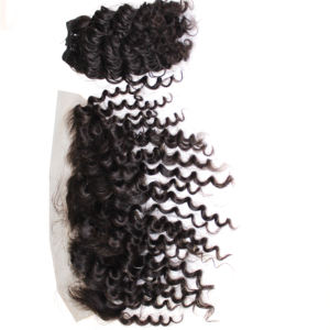 Perruque bouclée en cheveux humains, Lace Front, cheveux Remy humains du Vietnam, cheveux 13x4 13x6 360, fermeture et frontal en dentelle suisse - Product Image 3